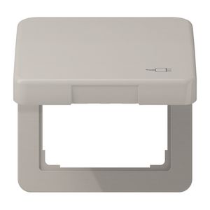 Klapdeksel CD500 platina m.symb Stekker