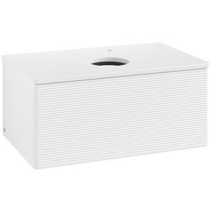 Wastafelonderkast Antao 800x360x500mm White Matt Lacquer K30150MT
