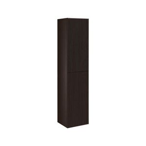 Kolomkast WOOD 35cm H=172cm 2 deuren rechts push-to-open licht eik