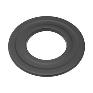 PK Ø80mm Rozet zwart