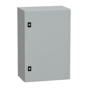 Deur 600x400x250mm IP66 / IK10 RAL7035 Spacial CRN