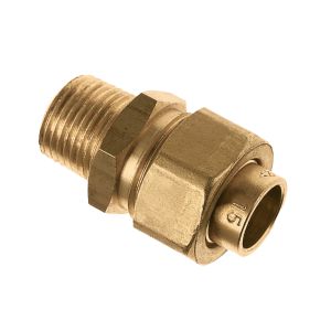 3-delige koppeling mess. soldeer 12x3/8"con.bt. g VVE=5