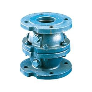 Keerklep 407B DN150-16B Zitting Staal dicht.EPDM Membraan NR
