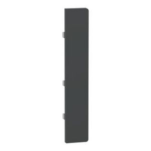 KNX-drukknop System D 1g knop antraciet tbv KNX Push Button
