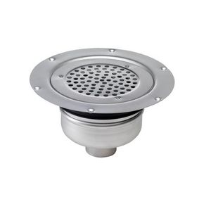 VloerputRVS304 d155 mm ou 50 mm ws50 vinyl geschr rooster ve