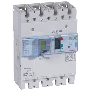 Vermogensschakelaar 250 ELE + RCD 250A 4-polig 70kA DPX3
