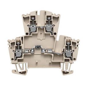 Component rijklem schoefaansluiting d.beige 2.5mm² VVE=25