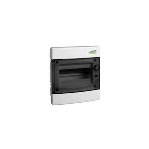 Installatiekast kunststof transparant deur IP40 1 rijen PNF 24T