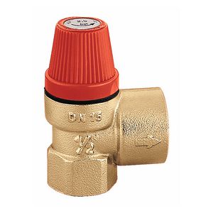 Overstortventiel 1/2"bn.x3/4"bn. 2,5 bar