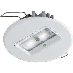 Decentraal 2W rond wit continu inbouw led 7TCA091160R0560