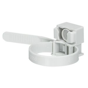 Kabelband met voetstuk 15/30 grijs VVE=100