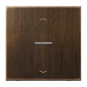 Stuurafdekking LS 1voudig Mess. antiek pijl HOME