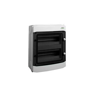 Installatiekast plastic opbouw IP65 2 rijen 2x12 modules