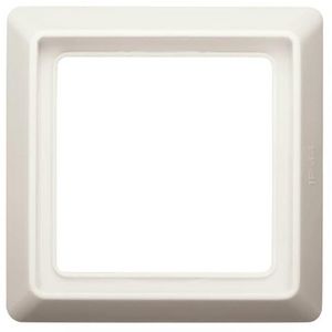 Afdekraam 1-voudig IP44 A-w creme wit