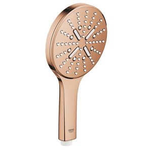 Handdouche rainsh. 130 smartact. 3 straalsoorten warm sunset (bronskleurig)