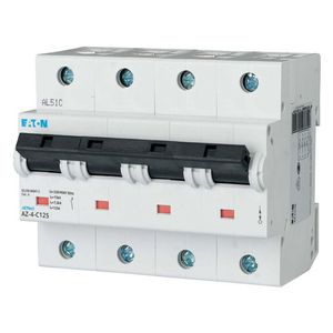 installatieautomaat (MCB) AZ C-karakteristiek 125A 4-polig 15kA