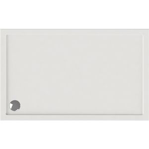 Douchebak rechthoek Maia 130x80cm wit