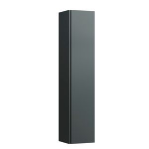 Hoge kast 35 5x35 5x165 1deur scharnierRe Redraaien tra.grey