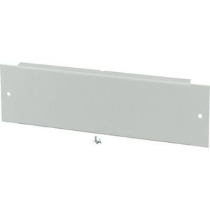 Frontplaat voor sokkel HxB=100x350mm grijs