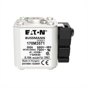 Zekeringelement FUSE 500A 690V 1GKN/50 AR UC