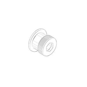 Huls 29x21mm Mat Wit 091701210-10
