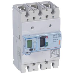 Vermogensschakelaar 250 ELE + PM 40A 3-polig 25kA DPX3