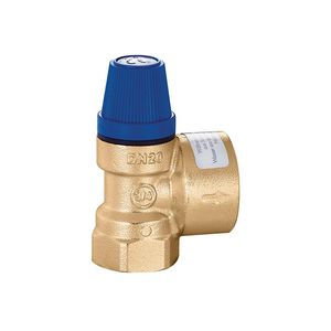 Overstortventiel sanitair 1/2"x3/4" 6 bar