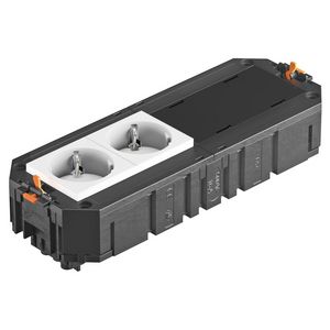 Univers. drager Connect GST18 VDE, 2v. Wit 208x76x45