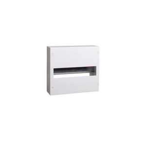 Installatiekast plastic zonder deur opbouw IP30 1 rij 12 modulen