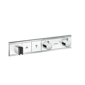 Afbouwdeel inbouwthermostaat RainSelect 2 functies 26l/min. wit/chroom