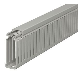 Bedradingskoker 75x25x2000 polyvinylch. steengrijs VVE=40