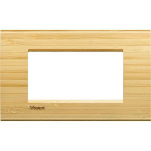 Afdekraam rechthoekig bamboe 4 mod. Livinglight
