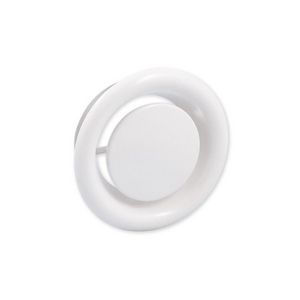Afzuigventiel+aansluitbus Ø100mm wit VVE=7