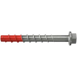 Betonschroef FBS II 10x100 15/- zeskantkop RVS R VVE=50