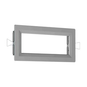 Inbouwframe voor FlexiTech FT1 EW/SU, zilver RAL 9007 Eaton Blessing