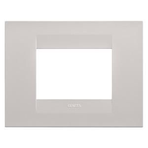 GEO PLATE-IN PAINTED TECHNOPOLYMER-3 MODULES-NATURAL B