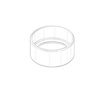 Huls 26,5x12mm Champagne (22kt Goud)