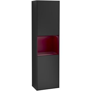 Hoge kast Finion 418x1516x270mm Black Matt Lacquer G470HBPD