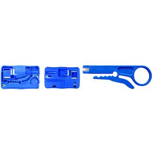 Speciaalgereedschap punchdown toolset 4 messen keystones