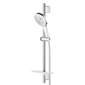 Regendouche smartactive 130 glijst.set 9,5l/min. 600mm+zeeps.