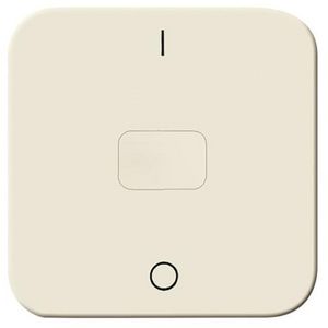 Bedieningswip schroefbev v 2 en 3-polig (10A) 2Pc SI creme (2544-212)