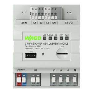 3-fasen vermogensomvormer 3x277/480 V/5 A 2857-570/024-005