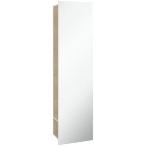 Aflegplank met spiegel White Oak C59700AA