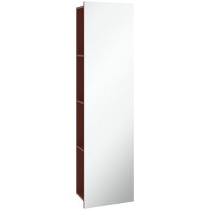 Aflegplank met spiegel Wine Red C59600AH