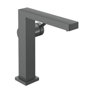 Tecturis E 1-hendel wastafelmengkraan 150 Fine CoolStart met PushOpen Brushed Black Chrome