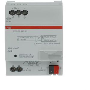 Voeding KNX 640 mA DIN-rail (SV/S 30.640.3.1)