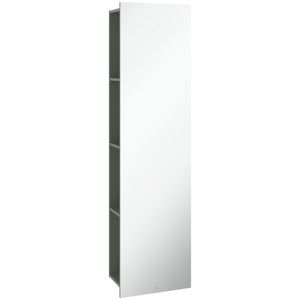 Aflegplank met spiegel Soft Green C59600AF