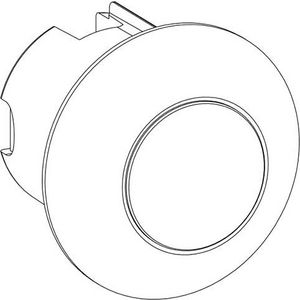 Pneumatische bediening chroom