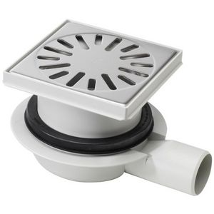 146x146mm ve vert/hori extra hoog put RVS rst zu 50mm laag