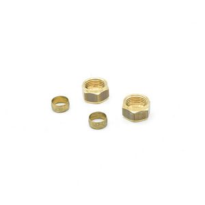 Serviceset Knelringen + wartels inlaatcombinatie 15 mm